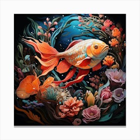 Goldfish 2 Canvas Print