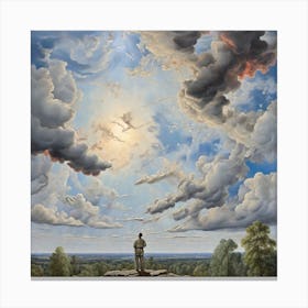 'The Sky' Canvas Print