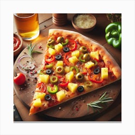 Pizza53 Canvas Print