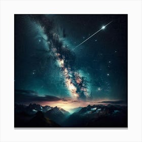 Milky 5 Canvas Print