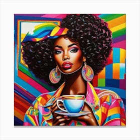 Afrofuturism 4 Canvas Print