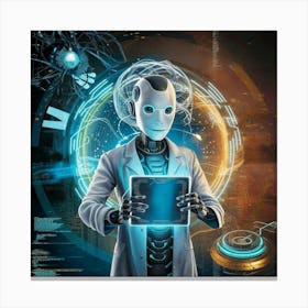 Cybernetic Sage Canvas Print