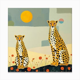 Cheetahs Canvas Print