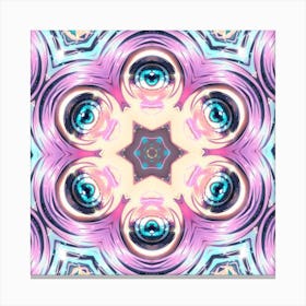 Abstract Psychedelic Pattern 2 Canvas Print