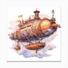 Steamship Canvas Print