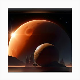 Distant World 2 Canvas Print