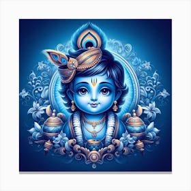 Lord Krishna 6 Canvas Print