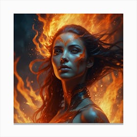 Faerie Fire Canvas Print