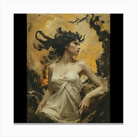 'The Woman' Canvas Print