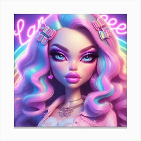 Monster High Doll 1 Canvas Print