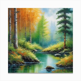 Autumn Forest 4 Canvas Print