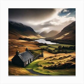 Scottish Countryside 1 Canvas Print
