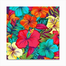 Hibiscus 1 Canvas Print