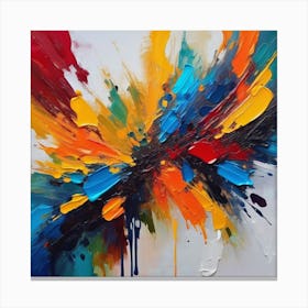 Abstract Painting Canvas Print