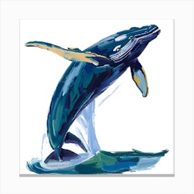 Humpback Whale 07 Canvas Print