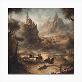 Elvish Canvas Print