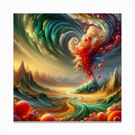 Abstract Painting 3 Canvas Print