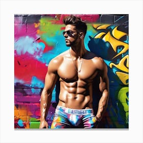 Sexy Man 4 Canvas Print