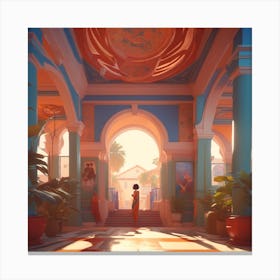 Palace Canvas Print