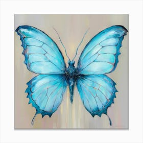 Blue Butterfly 2 Canvas Print