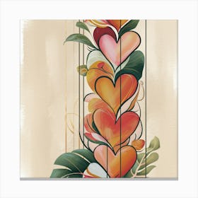 Heart - Wall Art Canvas Print