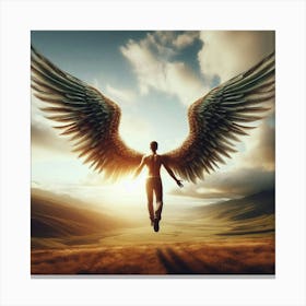 Angel Stock Videos & Royalty-Free Footage Canvas Print