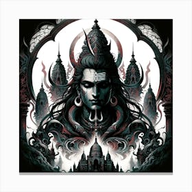 Lord Shiva 39 Canvas Print