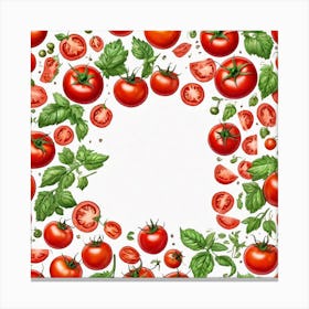 Tomato Frame Canvas Print