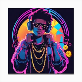 Hip Hop Artist Canvas Print