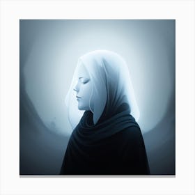 Ghost Lady Canvas Print