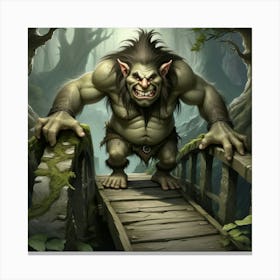 Troll 6 Canvas Print