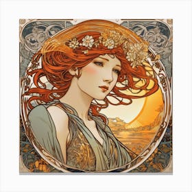 Sun Maiden Canvas Print