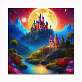 Fairytale Castle 23 Canvas Print