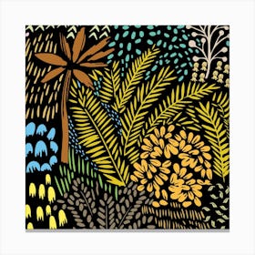 Tropical Jungle Canvas Print