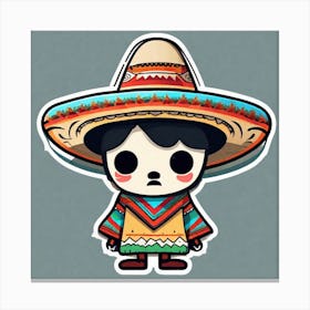 Mexican Boy Canvas Print