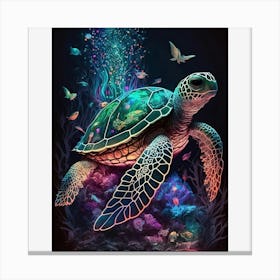 Sea Turtle ijbnhd Sea Turtle Diamond Painting Kits for Adults-5D Turtle Diamond Art Kits for Adults,DIY Sea Turtle Gem Art Kits for Adults for Gift Home Wall Decor Canvas Print