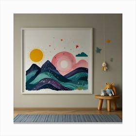 Kids Wall Art Canvas Print