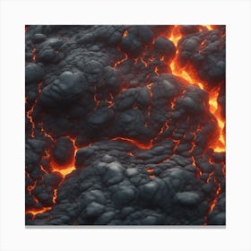 Lava Flow 37 Canvas Print