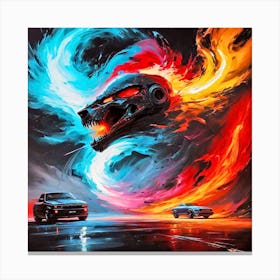 Back To The Future 1 Canvas Print
