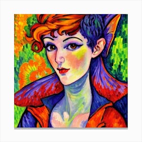 Fairy Smiling Canvas Print