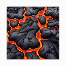 Lava Flow 14 Canvas Print