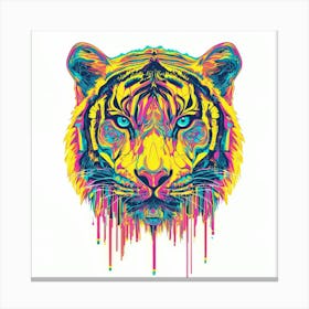 Colorful Tiger Canvas Print