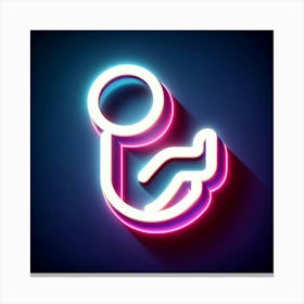 Neon Sign 11 Canvas Print