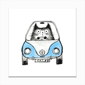 Vw Beetle Canvas Print