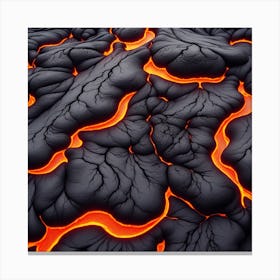 Lava Flow 13 Canvas Print