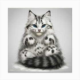 Syria Cat Canvas Print