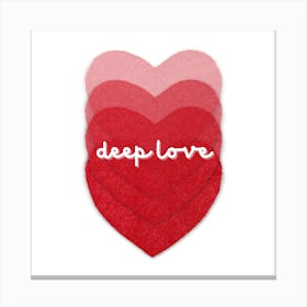 Deep Love 1 Canvas Print