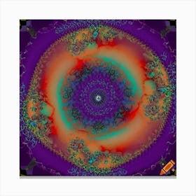 Fractal Fractal Canvas Print