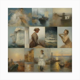 'Seascapes' Canvas Print