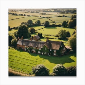 Country House In The Countryside 1 Canvas Print